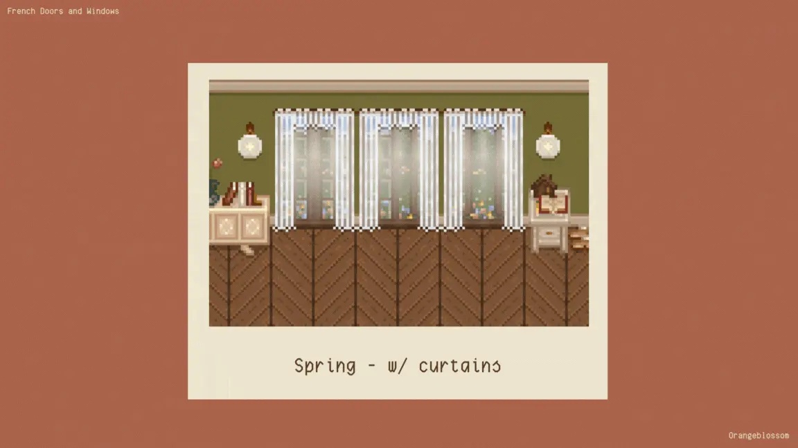 (CP) Seasonal French Doors and Windows